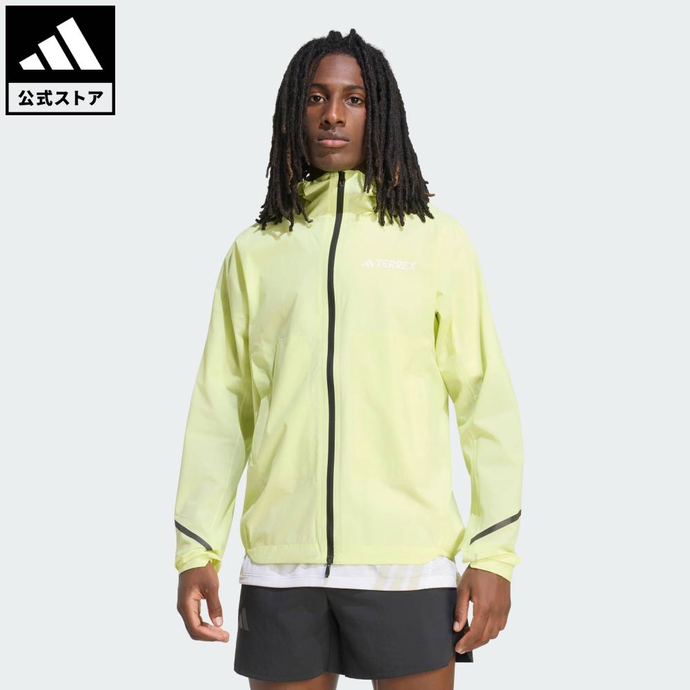 【公式】アディダス adidas 返品可 トレイルランニング テレックス エクスペリオール 2.5レイヤー ライト クライマプルーフ ジャケット アディダス テレックス メンズ ウェア・服 ジャケット イエロー KF9999|adidas Online Shop 店