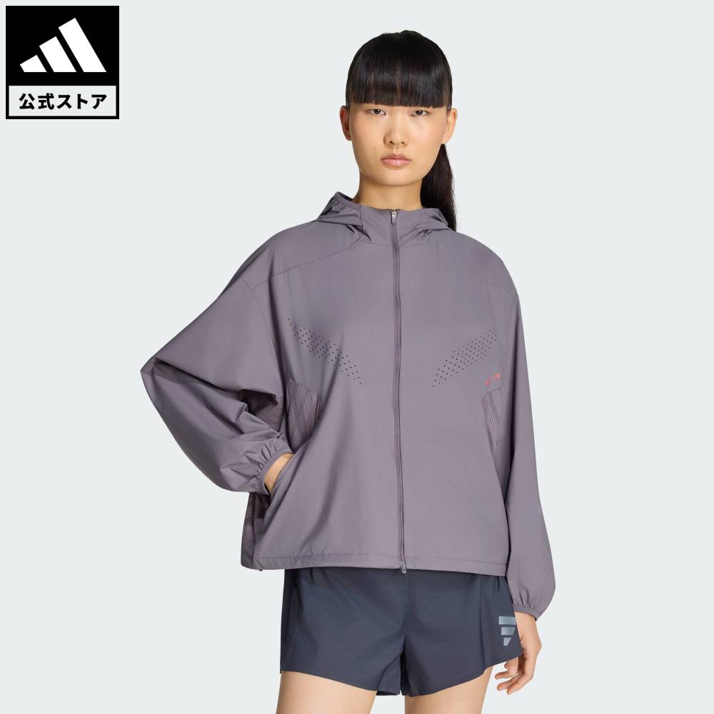 【ポイント20倍 07/15 00:00~07/26 01:59】 【公式】アディダス adidas 返品可 ランニング DAY//Ø ランニング ジャケット パフォーマンス レディース ウェア・服 ジャケット グレー KU8467 【PTU】|adidas Online Shop 店