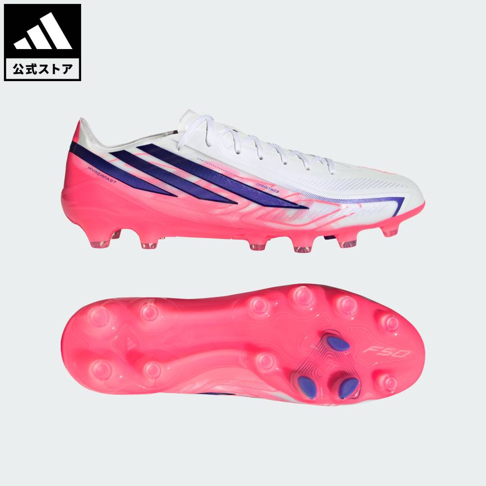【公式】アディダス adidas ソーシャルギフト対象 サッカー F50 ハイパーファスト Pro HG/AG サッカースパイク / 土・人工芝・天然芝用 / F50 Hyperfast Pro Hard Ground Football Boots パフォーマンス ユニセックス シューズ・靴 スパイク 白 ホワイト HQ2361｜adidas Online Shop 店 13,838円