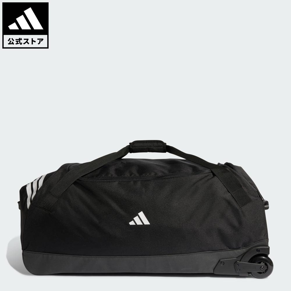【公式】アディダス adidas 返品可 サッカー ティロ トロリー キャスター付きチームバッグ エクストララージ パフォーマンス ユニセックス アクセサリー バッグ・カバン 黒 ブラック JY7982｜adidas Online Shop 店