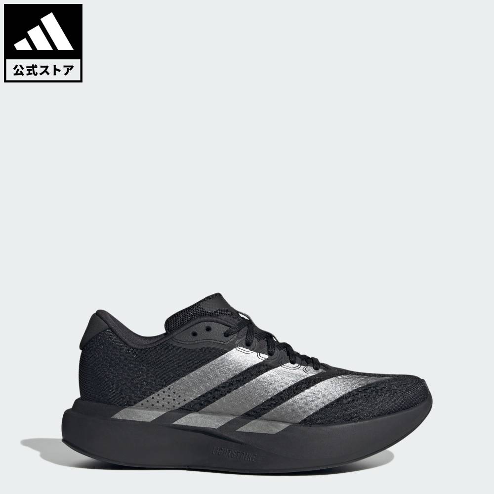 【公式】アディダス adidas 返品可 ソーシャルギフト対象 ランニング アディゼロ ペーサー / Adizero Pacer パフォーマンス レディース シューズ・靴 スニーカー 黒 ブラック KZ8979|adidas Online Shop 店