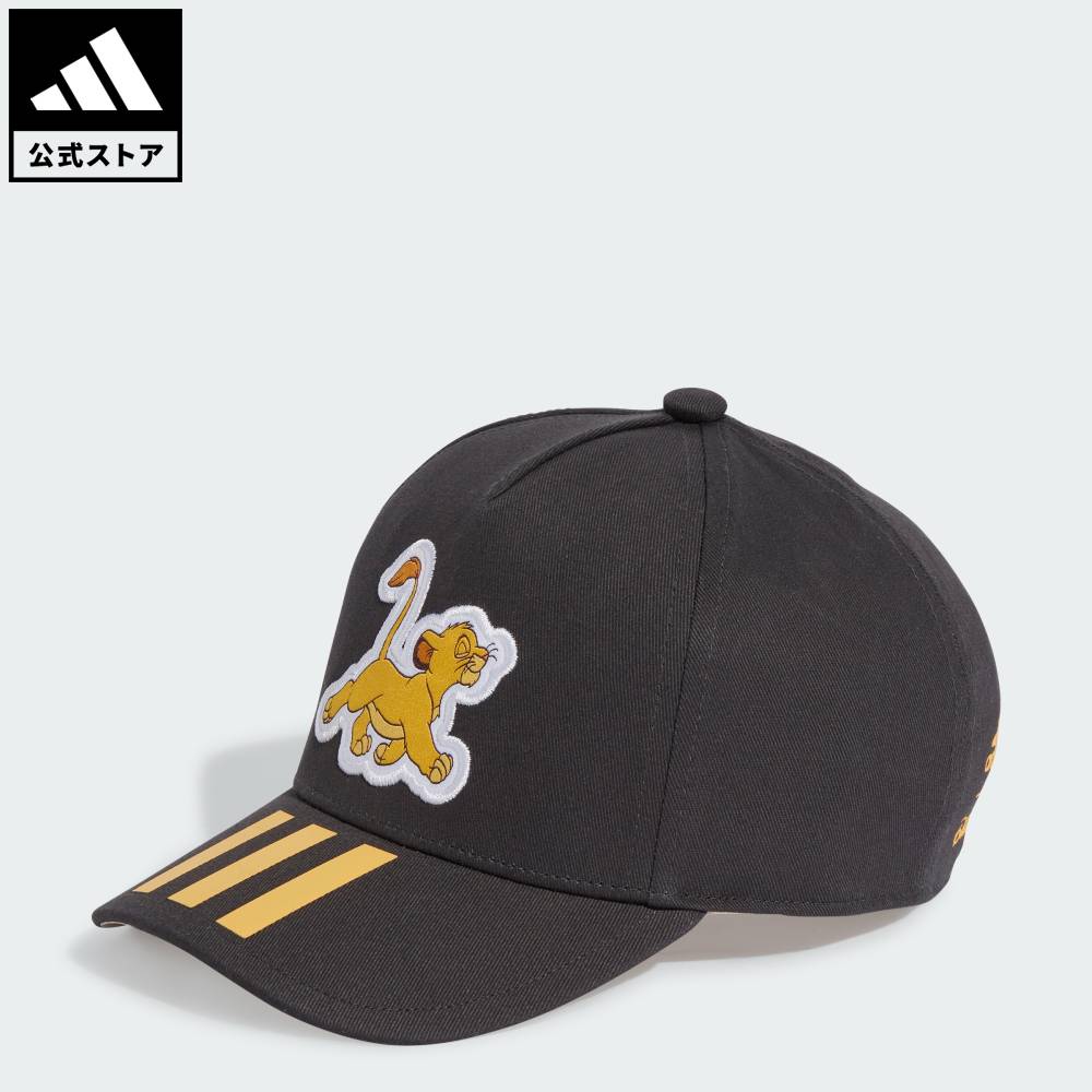 【公式】アディダス adidas 返品可 ライフスタイル アディダス ディズニー ライオン・キング キャップ キッズ パフォーマンス キッズ／子供用 アクセサリー 帽子 グレー IW1106 p1121画像