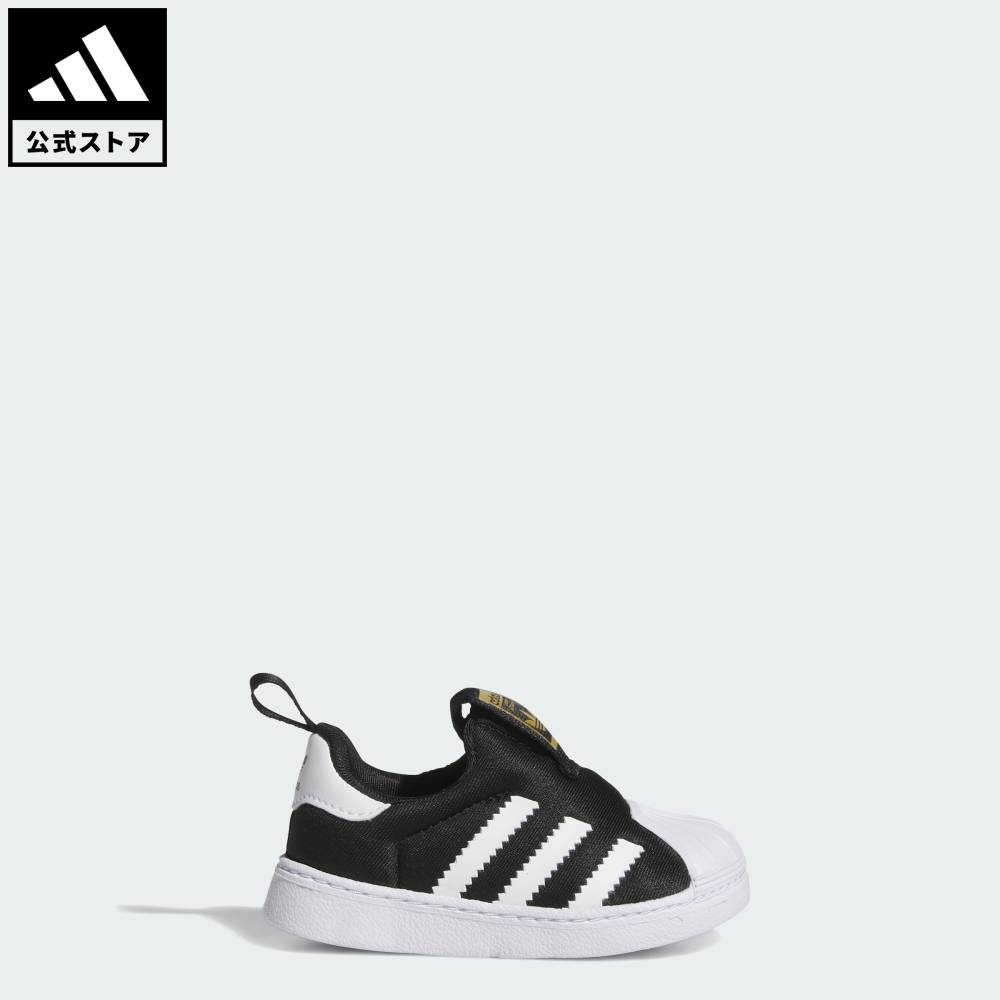 【公式】アディダス adidas 返品可 ライフスタイル SST 360 オリジナルス キッズ／子供用 シューズ・靴 スニーカー 黒 ブラック GY9028 ローカット 親子コーデ