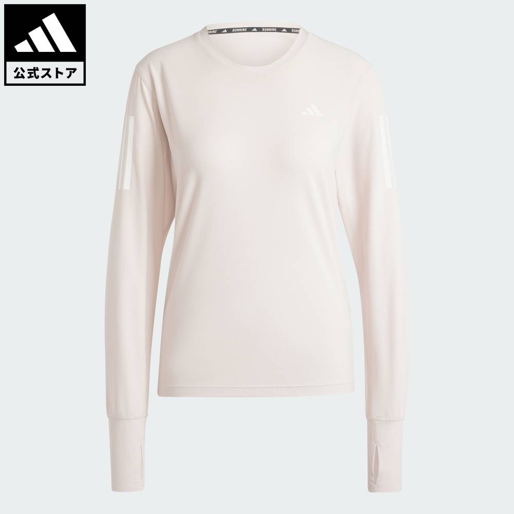 【楽天市場】【公式】アディダス adidas 返品可 ランニング オウン ザ ラン 長袖Tシャツ パフォーマンス レディース ウェア・服 T ...