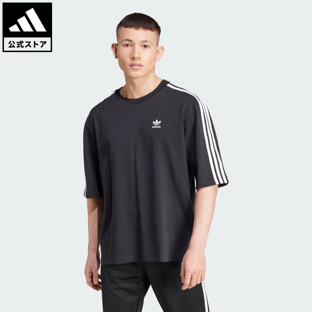 Tシャツ・カットソー adidas oversized tee blue IZ2481 adidas OVERSIZE TEE BLUE （アディダス オーバーサイズ Tシャツ