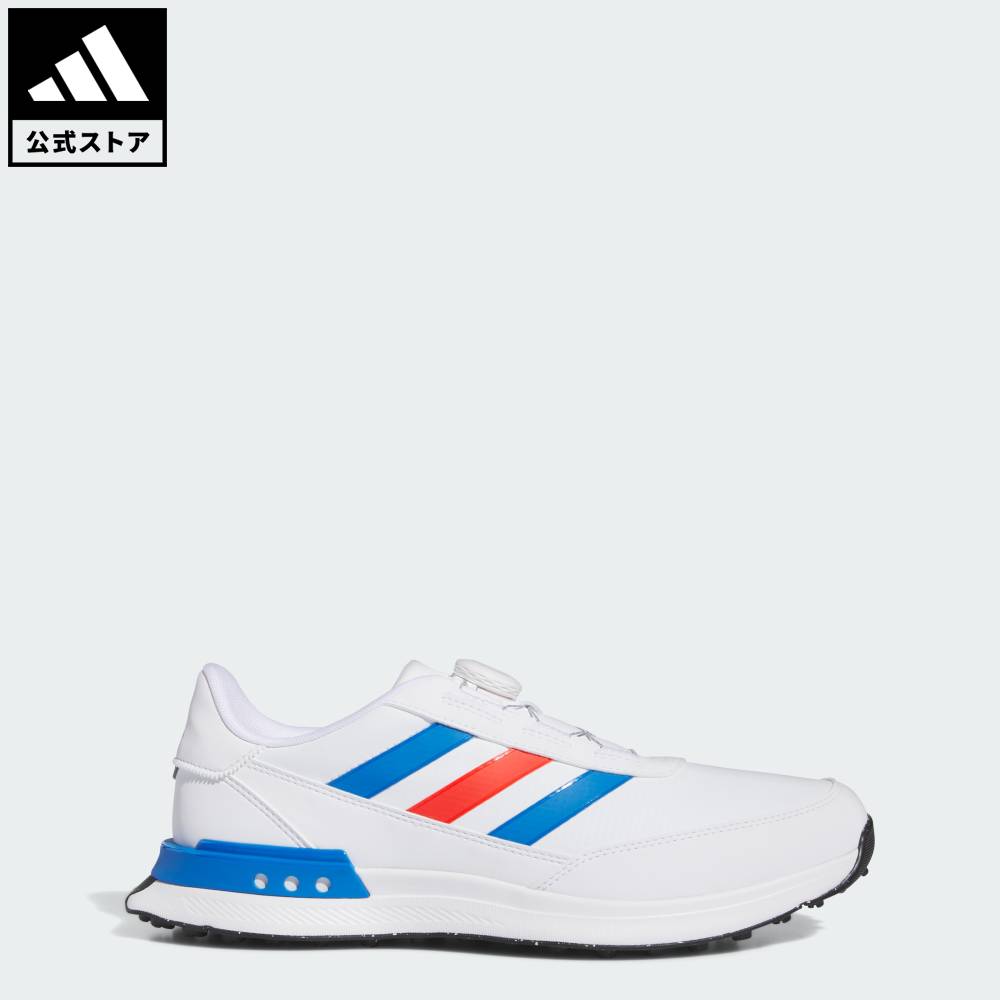 adidas S2G Spikeless Leather 24 Golf Sneakers - White | Free