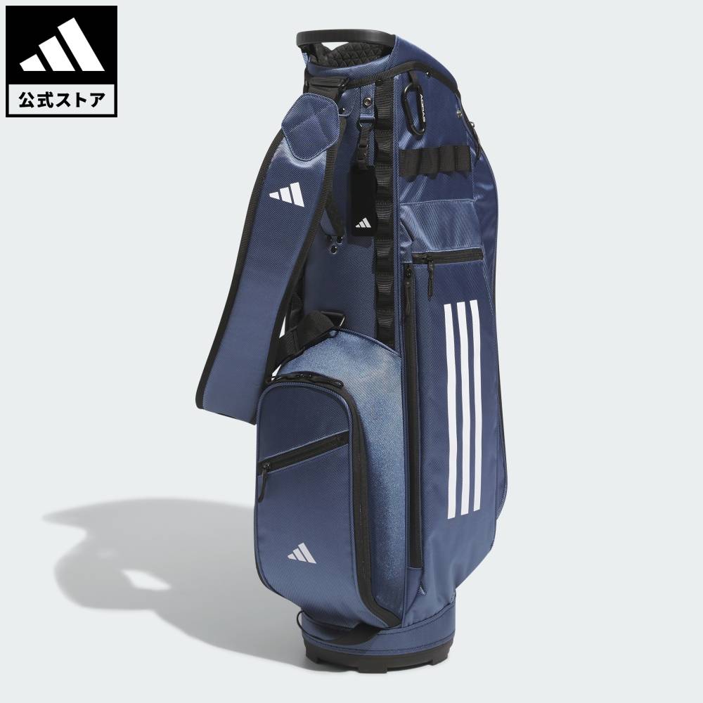 adidas ゴルフキャディバッグ 黒/赤 フード無し - メルカリ