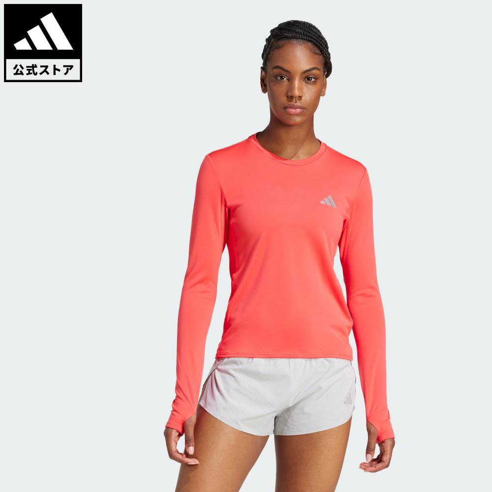 【楽天市場】【公式】アディダス adidas 返品可 ランニング アディゼロ 駅伝 ランニング長袖Tシャツ パフォーマンス レディース ウェア