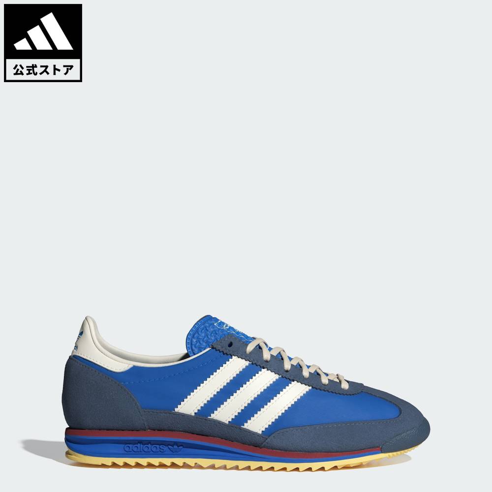 【公式】アディダス adidas 返品可 ライフスタイル SL 72 OG オリジナルス レディース シューズ・靴 スニーカー 青 ブルー JS0255 ローカット