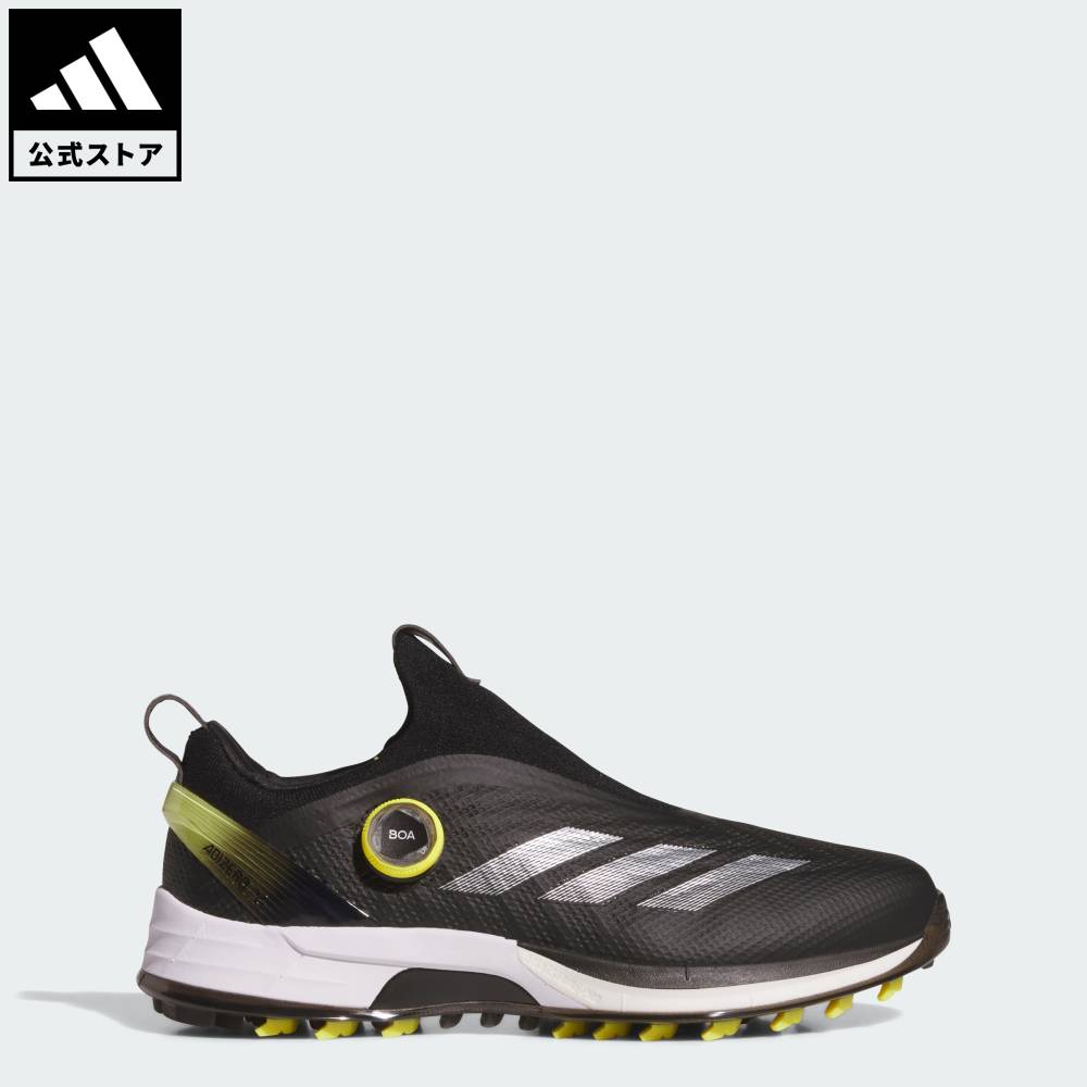 【ポイント10倍 04/04 20:00～04/10 23:59】 【公式】アディダス adidas 返品可 ゴルフ 【ゴルフ】アディゼロ ゼッドジー 25 ボア / Adizero ZG 25 Boa パフォーマンス メンズ シューズ・靴 スニーカー 黒 ブラック IH9895 【PT】