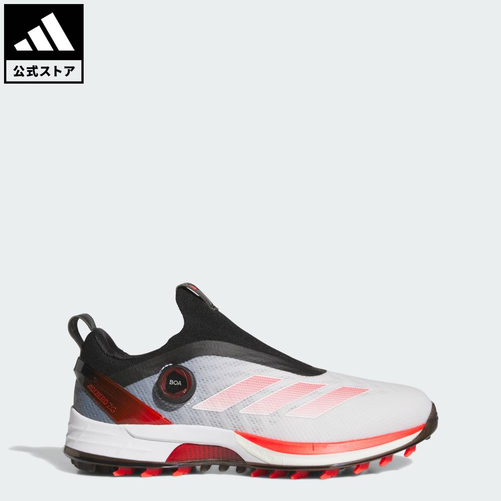 【ポイント10倍 04/04 20:00～04/10 23:59】 【公式】アディダス adidas 返品可 ゴルフ 【ゴルフ】アディゼロ ゼッドジー 25 ボア / Adizero ZG 25 Boa パフォーマンス メンズ シューズ・靴 スニーカー 白 ホワイト IH9896 【PT】