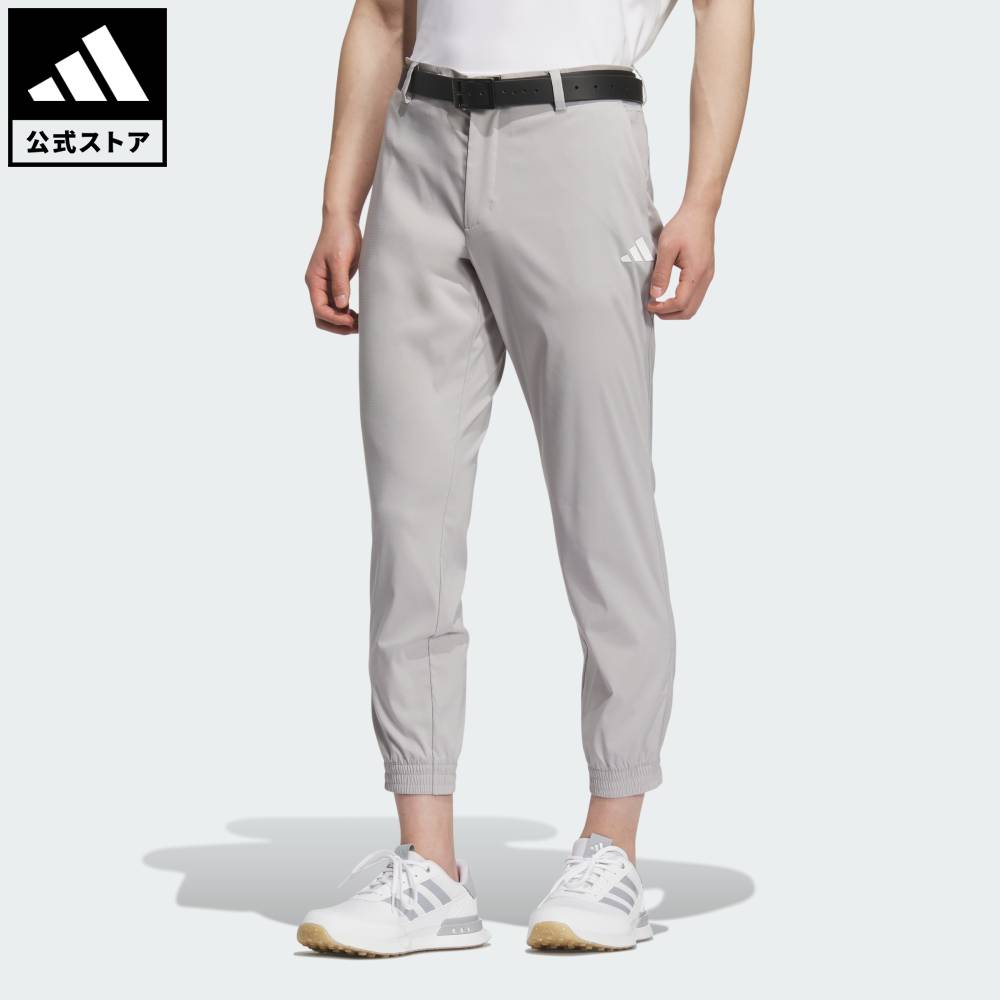 adidas Golf Play Green パンツ ホワイト テーパード adidas パンツ ビヨンド ザ コース ジョガーパンツ「adidas Golf