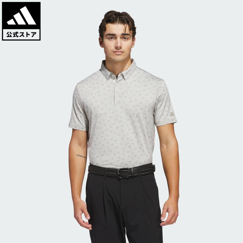 adidas アディダス ゴルフ ポロシャツ【ライトグレー/Ｌ】新品！ adidas アディダス ポロシャツ 半袖 メンズ ゴルフウェア GOLF