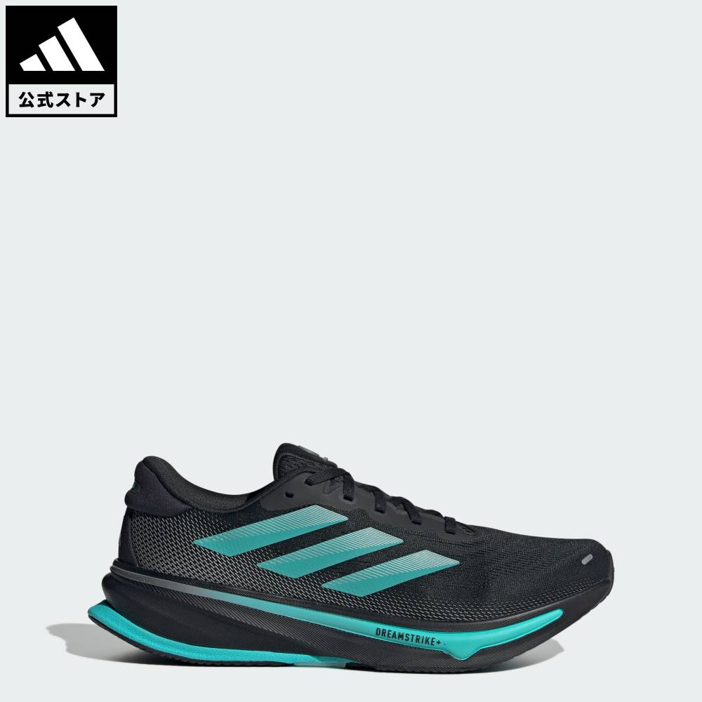 【公式】アディダス adidas 返品可 モータースポーツ MERCEDES-AMG PETRONAS F1チーム スーパーノヴァ ライズ 2 M / MERCEDES-AMG PETRONAS FORMULA ONE TEAM Supernova Rise 2 M パフォーマンス メンズ シューズ・靴 スニーカー 黒 ブラック JR9384