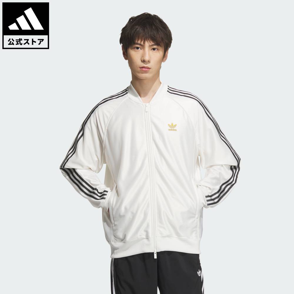 adidas ストライプジャージ ブラック/ホワイト/オリーブ　上下セット adidas アディダス メンズ ジャージ 上下セット PRIMEGREEN