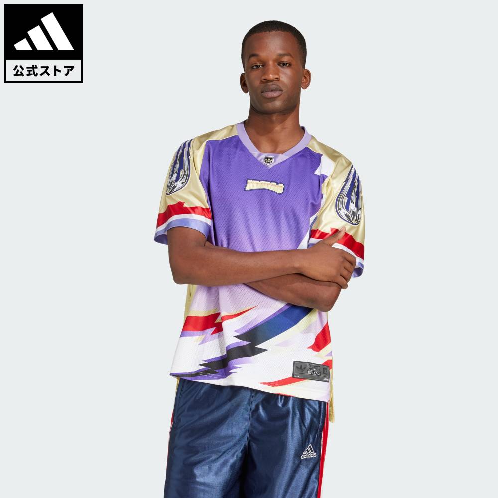 【40％OFFクーポン対象 04/04 20:00～04/10 23:59】 【公式】アディダス adidas 返品可 ライフスタイル Adilenium シーズン 3 チームジャージー オリジナルス メンズ ウェア・服 ユニフォーム イエロー JX1700 【PT】