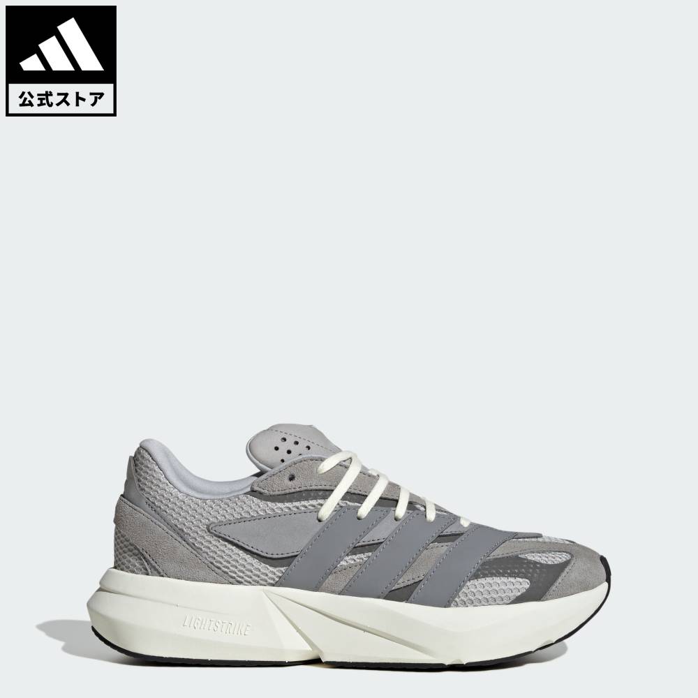 【30%OFFクーポン対象 04/04 20:00~04/10 23:59】 【公式】アディダス adidas 返品可 ランニング ライトブレイズ / Lightblaze スポーツウェア ユニセックス シューズ・靴 スニーカー グレー IH8607 ローカット 【PT】