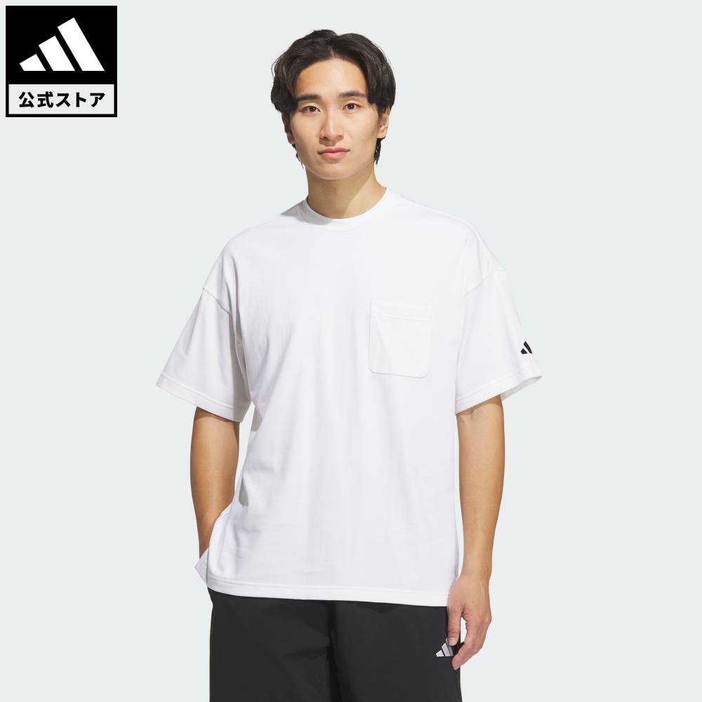 adidas アディダス Tシャツ Clothing - Trefoil Series Fashion Elevated Tee - White | adidas Oman