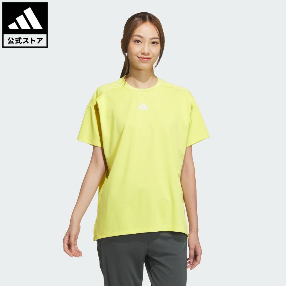 限定値下げ^_^adidas レディースタオル生地　半袖Tシャツ XL adidas 半袖シャツ レディース アディダス W SE TERO Tシャツ
