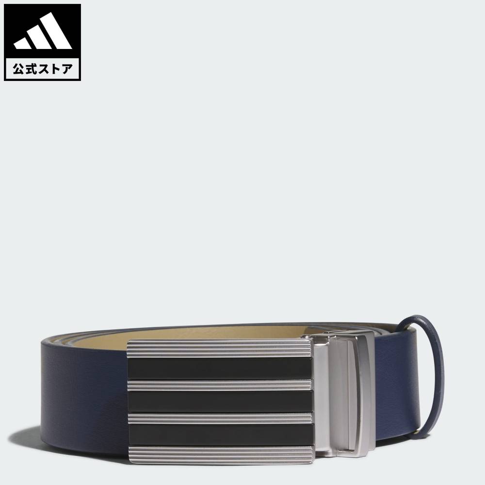 【20％OFFクーポン対象 04/04 20:00～04/10 23:59】 【公式】アディダス adidas 返品可 ゴルフ 【ゴルフ】リバーシブル スリーストライプス ツアーベルト パフォーマンス メンズ アクセサリー ベルト 青 ブルー JD7097 【PT】