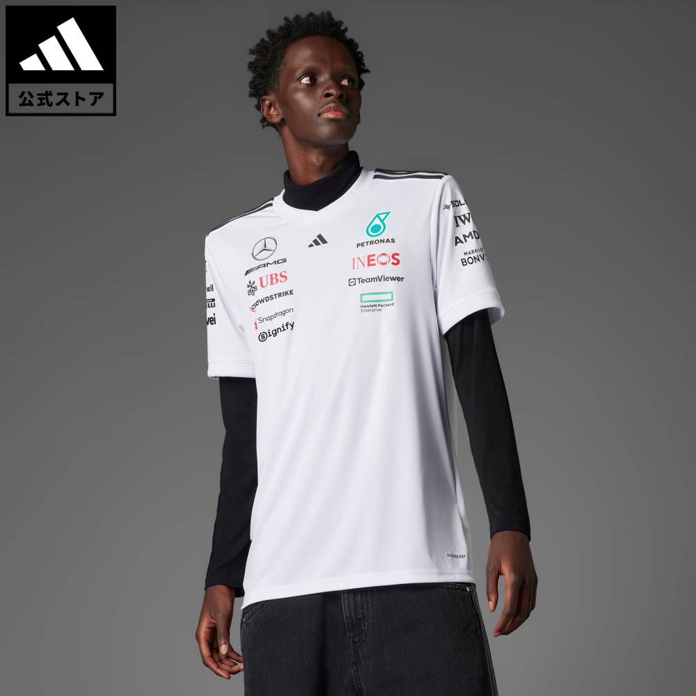 送込*アディダス*Mercedes-AMG PETRONAS F1チームDNA半袖Tシャツ adidas｜【公式】アディダス adidas Mercedes-AMG PETRONAS F1
