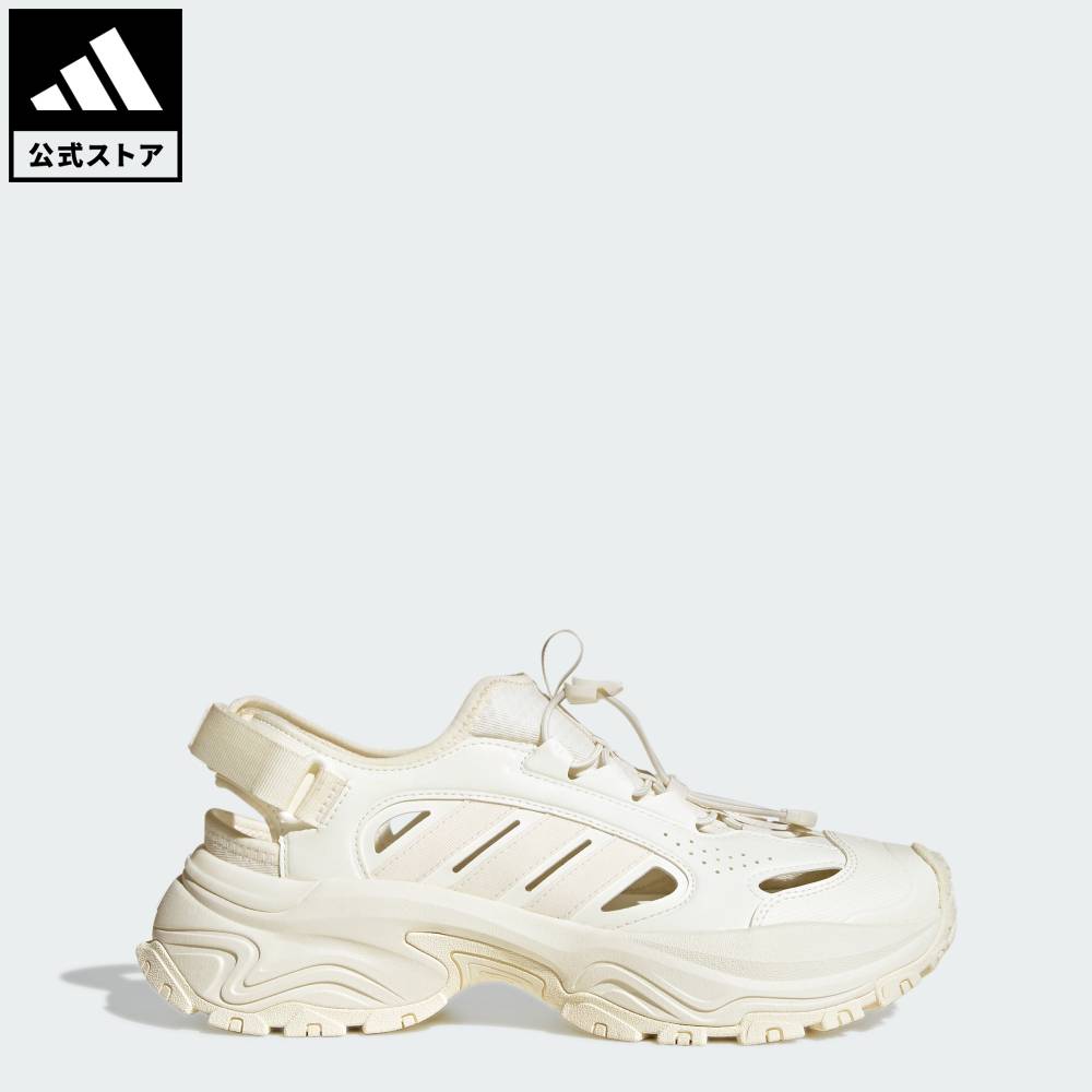 【公式】アディダス adidas 返品可 ライフスタイル スニーカーサンダル / Sneaker Sandal スポーツウェア ユニセックス シューズ・靴 サンダル＆ビーチサンダル 白 ホワイト JP8897