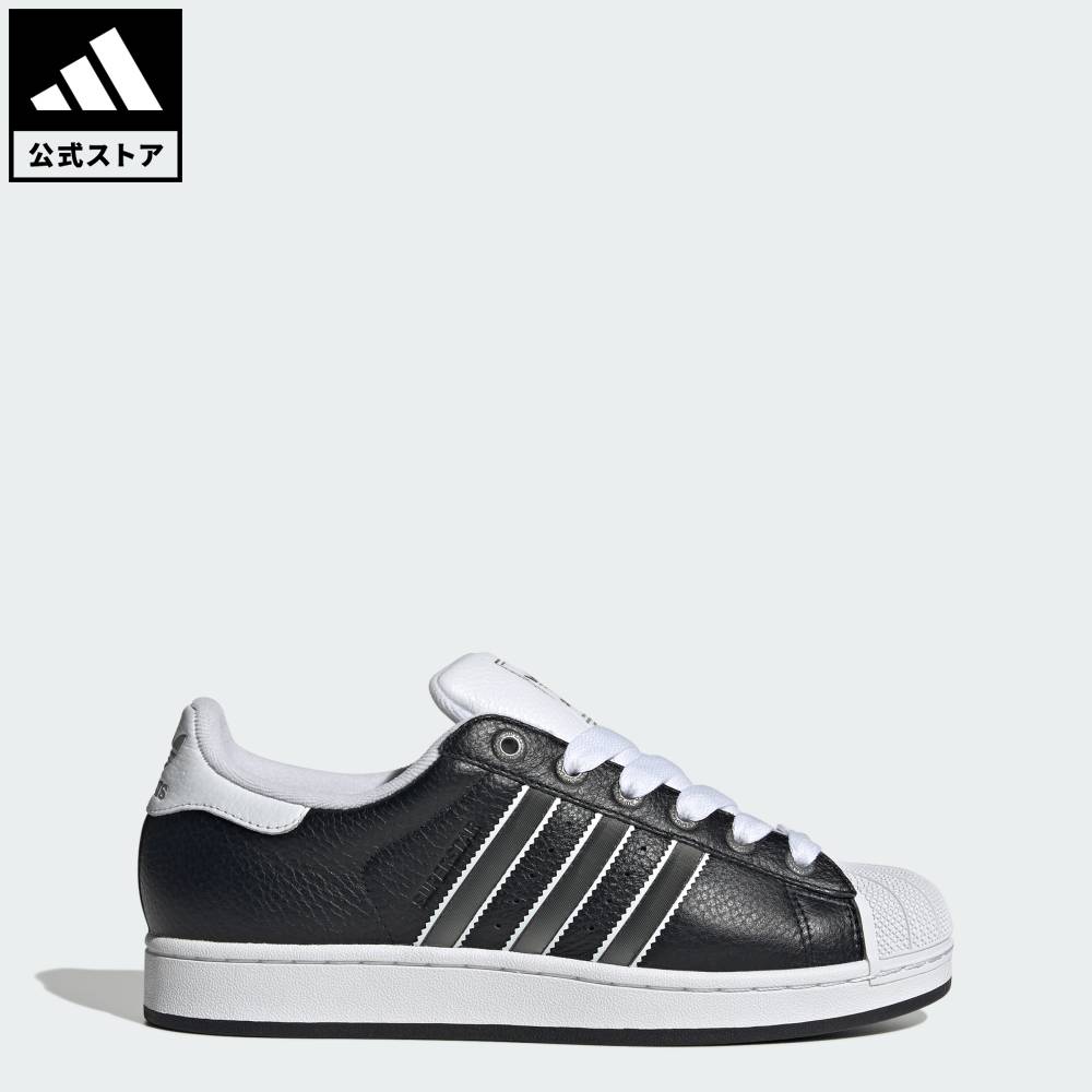 【公式】アディダス adidas 返品可 ライフスタイル スーパースター II / Superstar II オリジナルス ユニセックス シューズ・靴 スニーカー 黒 ブラック JQ3209 【PT】画像