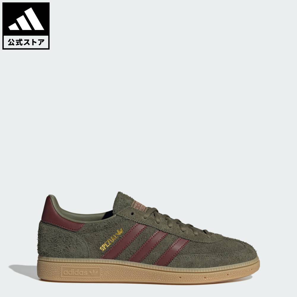 【公式】アディダス adidas 返品可 ライフスタイル HANDBALL SPEZIAL EXCLUSIVE for UNITED ARROWS オリジナルス ユニセックス シューズ・靴 スニーカー 緑 グリーン JQ8297