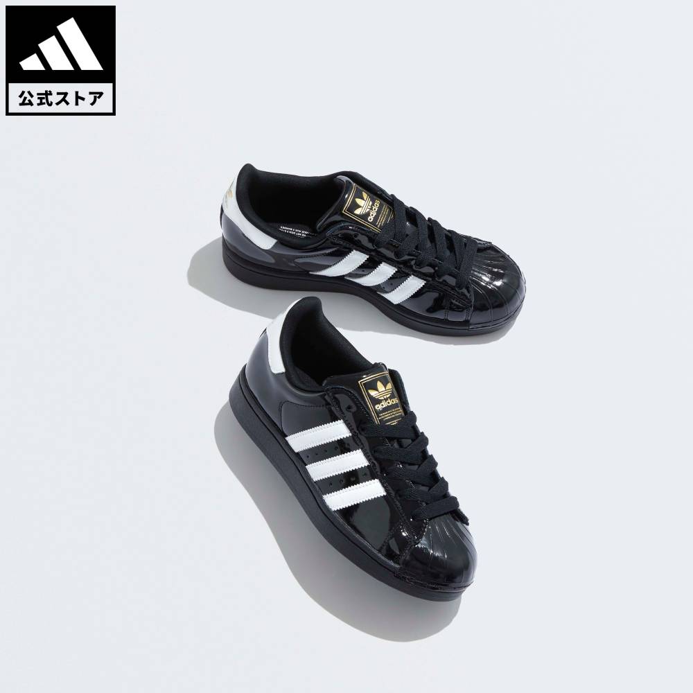 【公式】アディダス adidas 返品可 ライフスタイル スーパースターII / Superstar II オリジナルス ユニセックス シューズ・靴 スニーカー 黒 ブラック JS4009 【PT】画像
