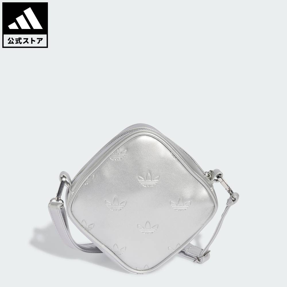 【30％OFFクーポン対象 04/04 20:00～04/10 23:59】 【公式】アディダス adidas 返品可 ライフスタイル アディカラー ダイヤモンドシェイプ バッグ オリジナルス ユニセックス アクセサリー バッグ・カバン シルバー JW0051 【PT】