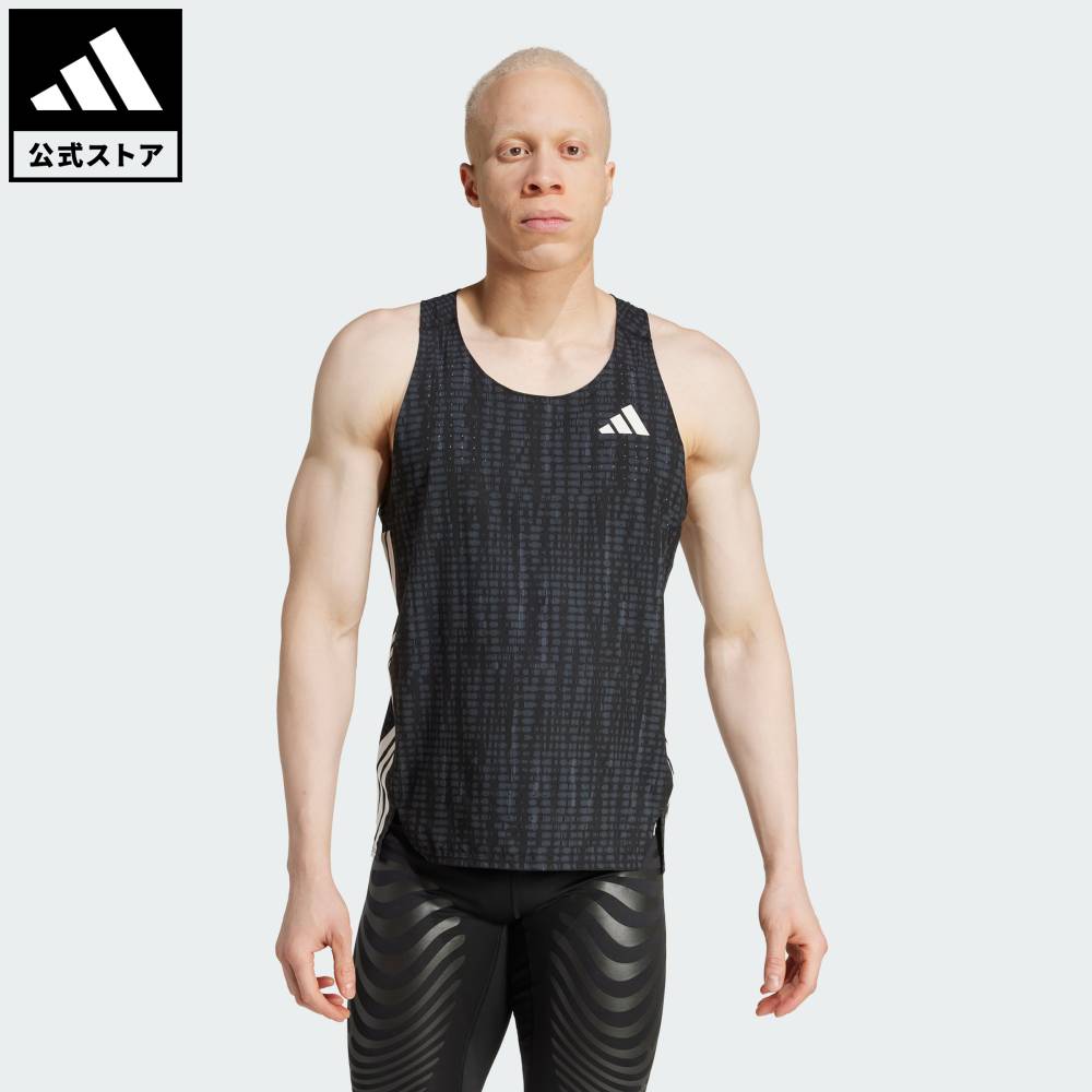 【楽天市場】【公式】アディダス adidas 返品可 ランニング adizeroランニングシングレット パフォーマンス メンズ ウェア・服 T