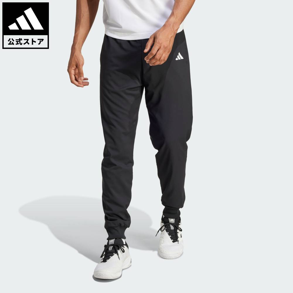 【ポイント15倍 04/04 20:00～04/10 23:59】 【公式】アディダス adidas 返品可 テニス テニス ウォークオン パンツ パフォーマンス メンズ ウェア・服 ボトムス 黒 ブラック IW6221 【PT】