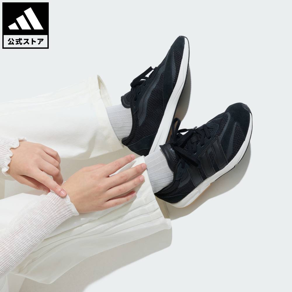【公式】アディダス adidas 返品可 ライフスタイル ライトブレイズ LP / Lightblaze LP Shoes スポーツウェア ユニセックス シューズ・靴 スニーカー 黒 ブラック JS3198