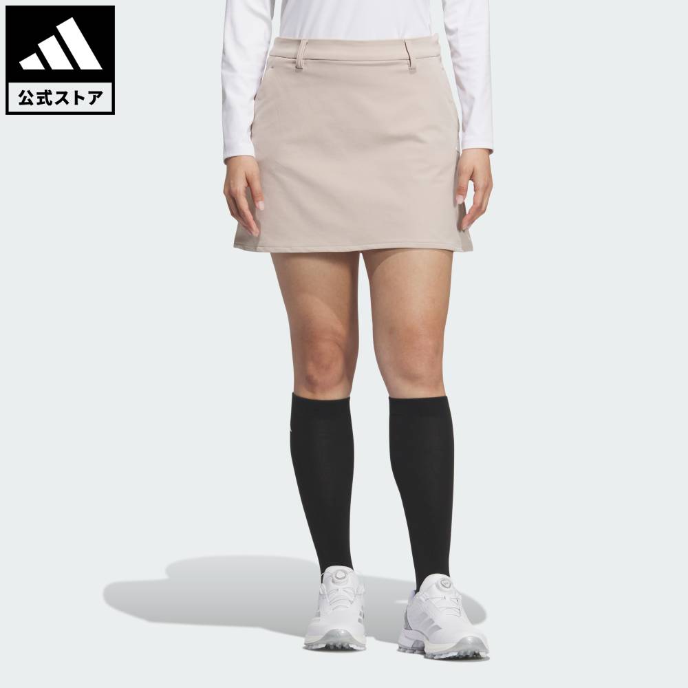 【公式】アディダス adidas 返品可 ゴルフ 【ゴルフ】EX STRETCH ACTIVE 撥水 スカート パフォーマンス レディース ウェア・服 スカート ブラウン JM2973