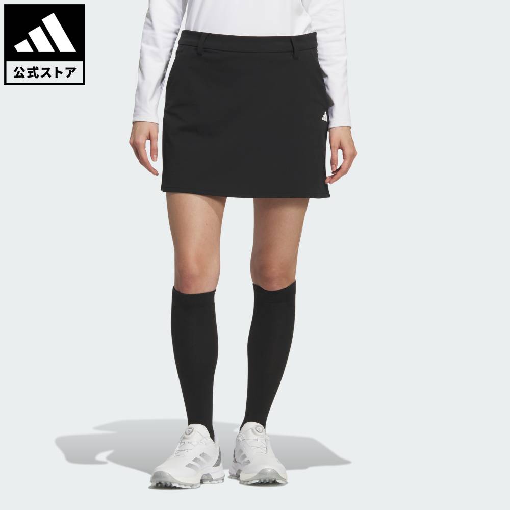 【公式】アディダス adidas 返品可 ゴルフ 【ゴルフ】EX STRETCH ACTIVE 撥水 スカート パフォーマンス レディース ウェア・服 スカート 黒 ブラック JM2975