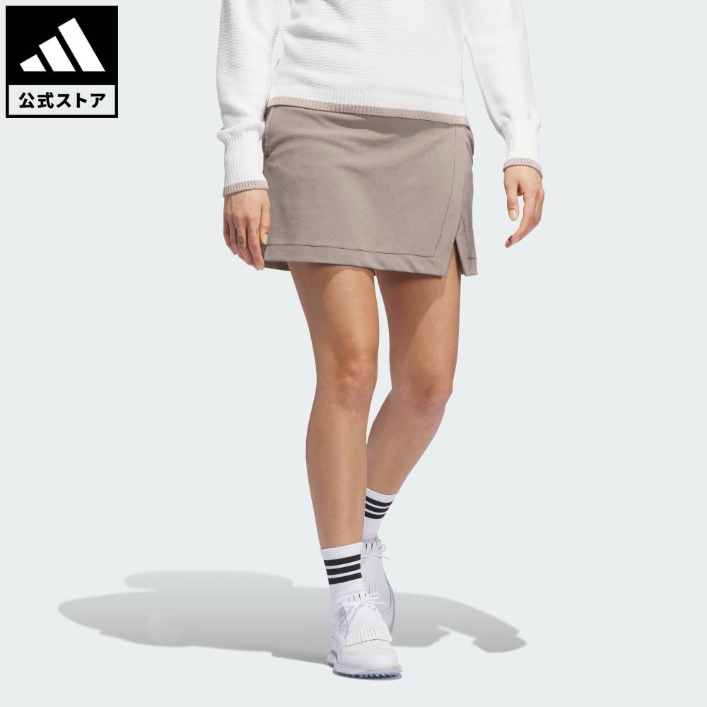 【公式】アディダス adidas 返品可 ゴルフ 【ゴルフ】アルティメット365 フェイクラップ スコート パフォーマンス レディース ウェア・服 スカート 白 ホワイト JP3553