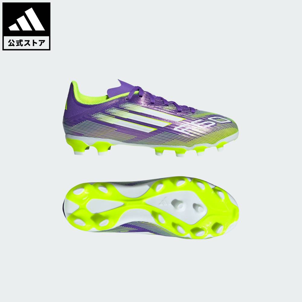 adidas f50 サッカーシューズ 紫/緑 adidas F50 アディゼロ TRX HG LEA カメレオンパープル×ホワイト