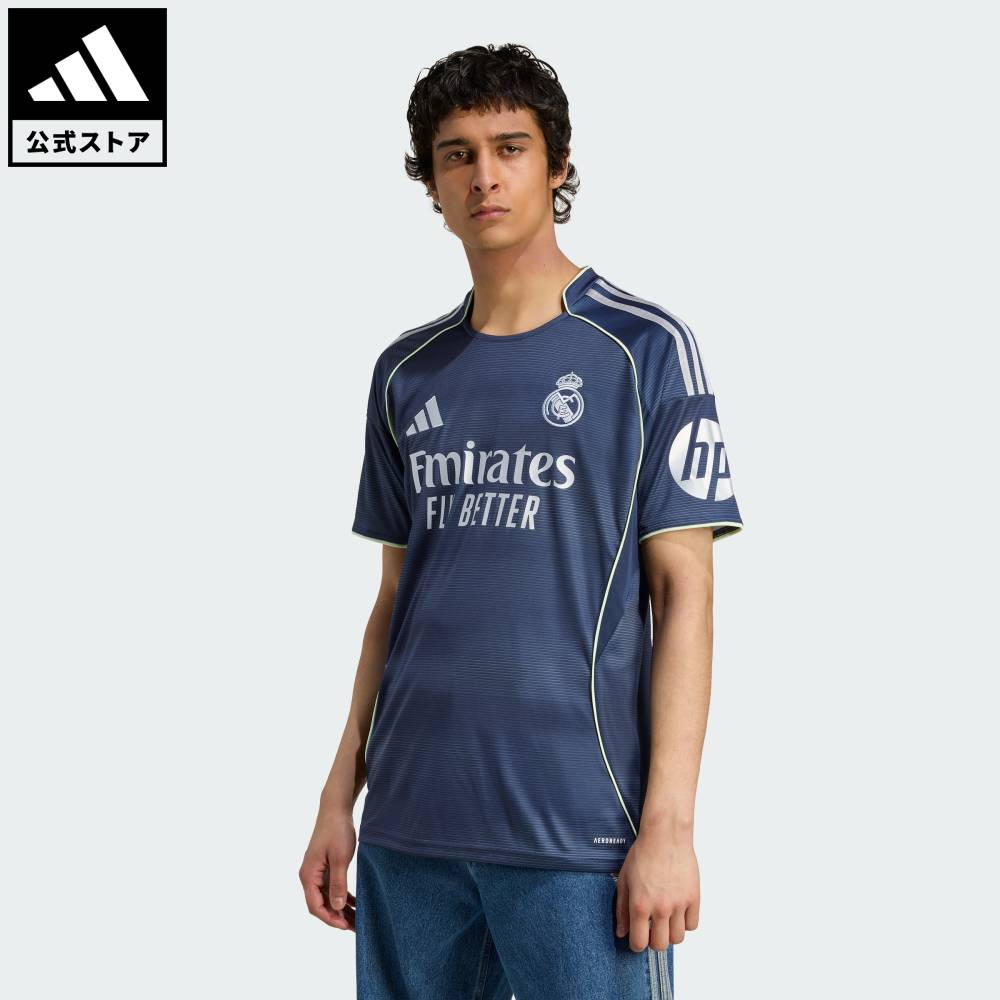 adidasアディダス サッカー レアル・マドリード ユニフォーム ゲームシャツ adidas tシャツ レアル・マドリード 24/25 アウェイユニフォーム