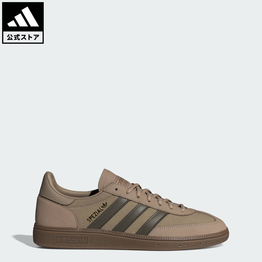 【公式】アディダス adidas 返品可 ライフスタイル HANDBALL SPEZIAL EXCLUSIVE for UNITED ARROWS オリジナルス ユニセックス シューズ・靴 スニーカー ブラウン JR3666