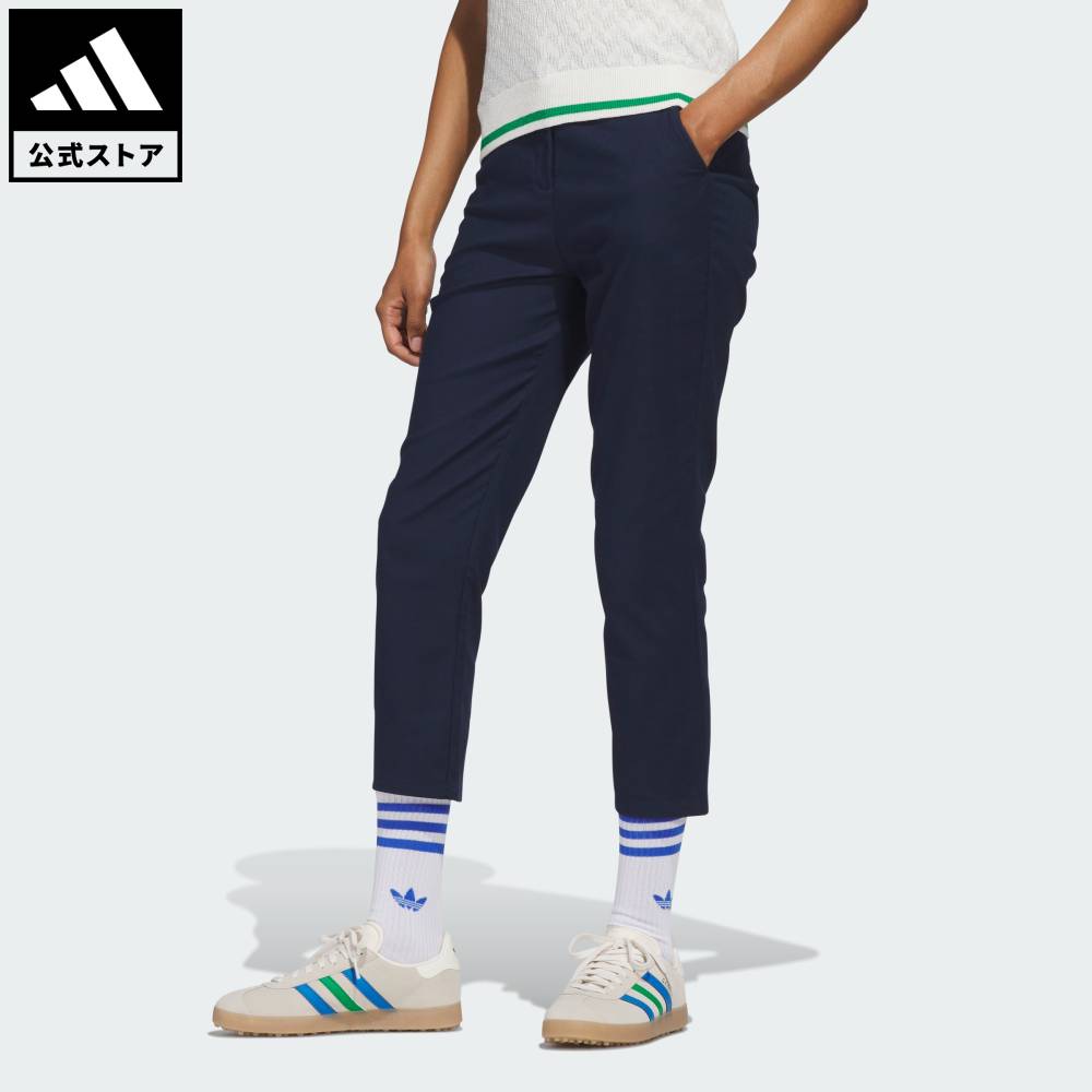【公式】アディダス adidas 返品可 ゴルフ オリジナルス パンツ オリジナルス レディース ウェア・服 ボトムス 青 ブルー JW9871