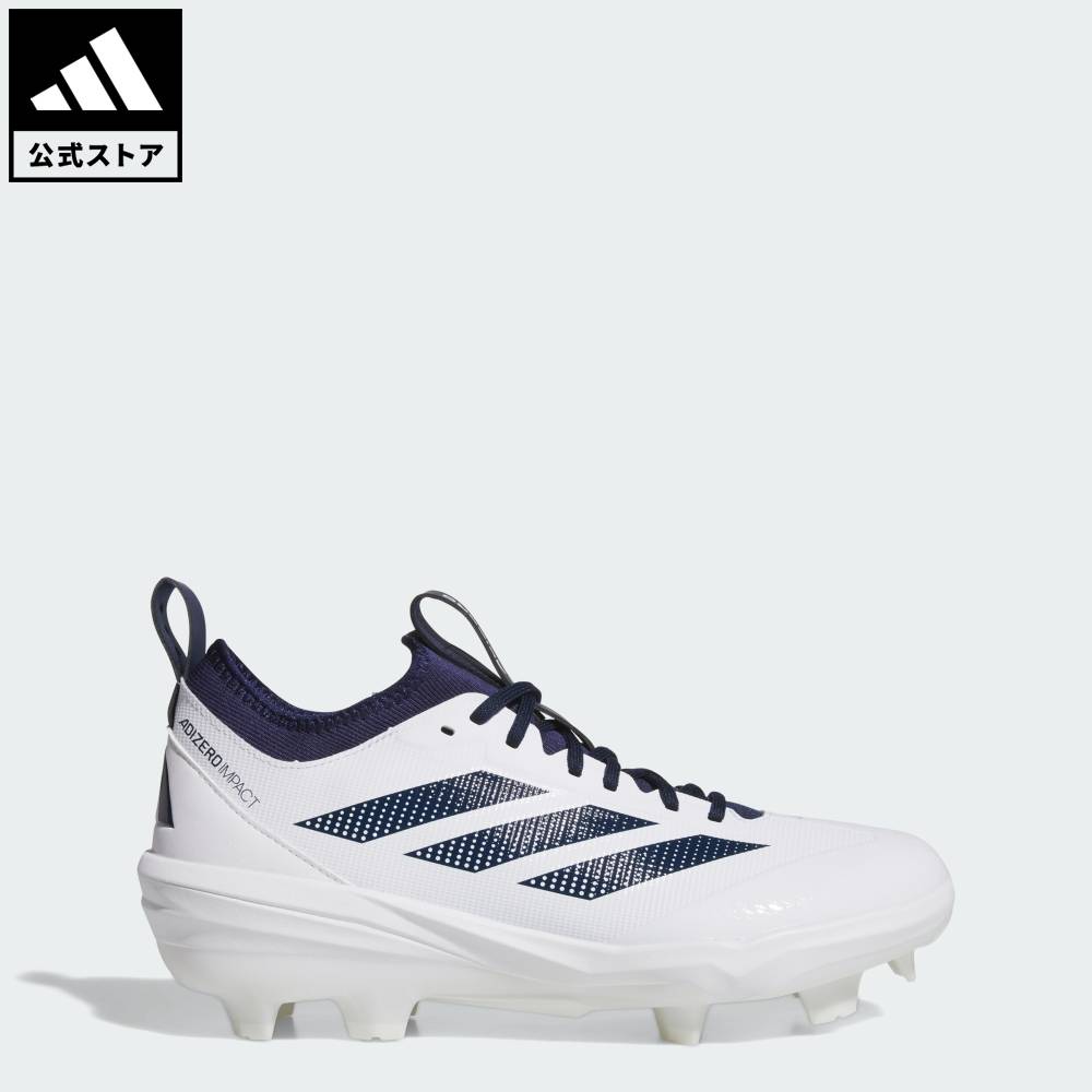 【公式】アディダス adidas 返品可 野球・ベースボール アディゼロ インパクト 2.0 TPU / Adizero Impact 2.0 TPU Cleats パフォーマンス メンズ シューズ・靴 スニーカー 白 ホワイト JH6739｜adidas Online Shop 店