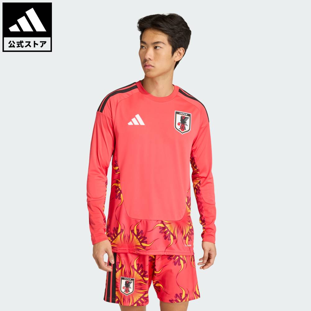 【公式】アディダス adidas サッカー サッカー日本代表 2026 ホーム レプリカ ゴールキーパー ユニフォーム 長袖 パフォーマンス ユニセックス ウェア・服 ユニフォーム 赤 レッド KA9649