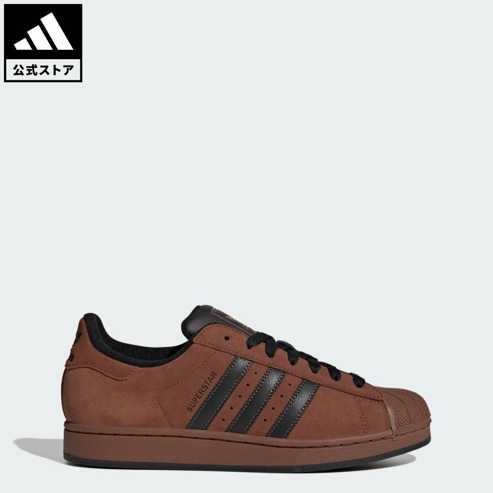 【公式】アディダス adidas 返品可 ライフスタイル スーパースターII / SUPERSTAR II オリジナルス ユニセックス シューズ・靴 スニーカー ブラウン IH9318