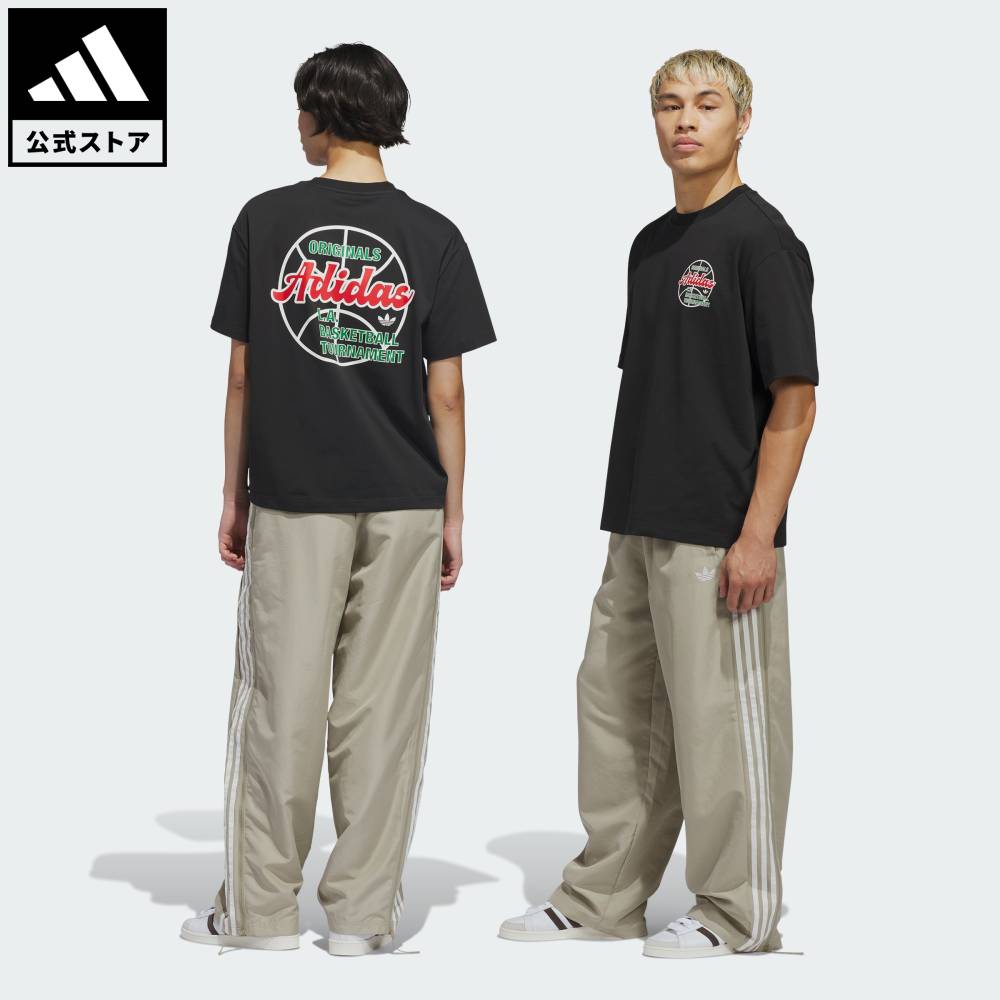 【公式】アディダス adidas 返品可 バスケットボール オリジナルス バスケットボール ウインドブレーカー パンツ オリジナルス ユニセックス ウェア・服 ボトムス ブラウン KC6866 6,873円