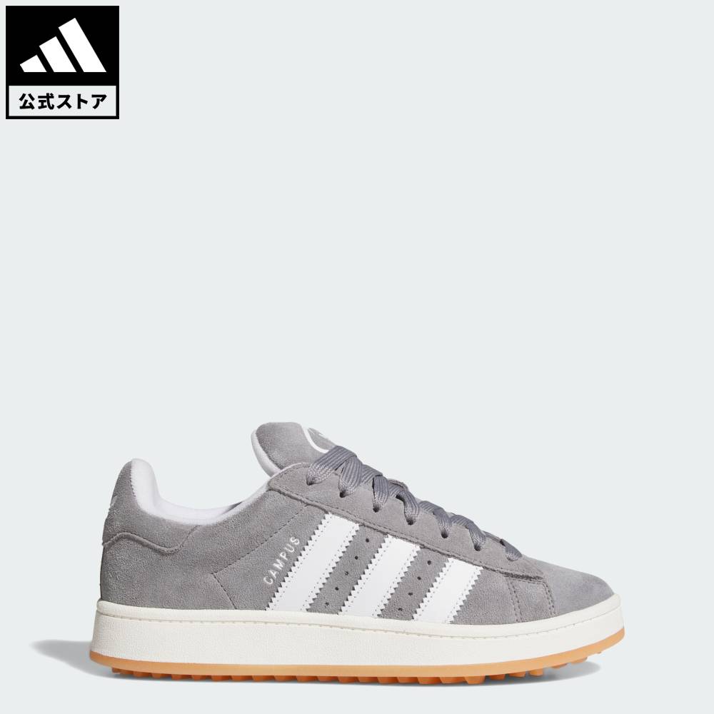 【公式】アディダス adidas 返品可 ゴルフ キャンパス 00s スパイクレス ゴルフ / Campus 00s Spikeless Golf パフォーマンス ユニセックス シューズ・靴 スニーカー グレー JQ6803