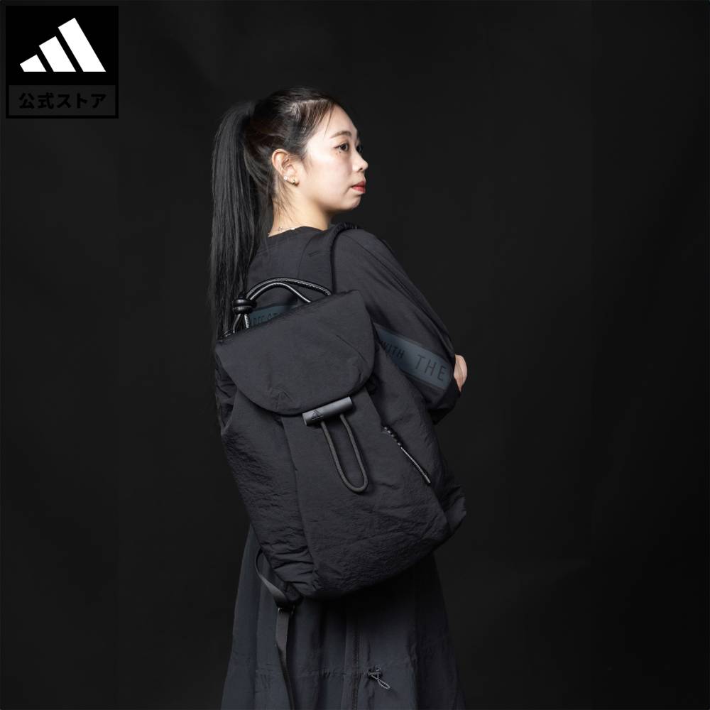 【公式】アディダス adidas 返品可 ライフスタイル フェイバリット バックパック / FAVORITE BACKPACK パフォーマンス ユニセックス アクセサリー バッグ・カバン 黒 ブラック JZ2136
