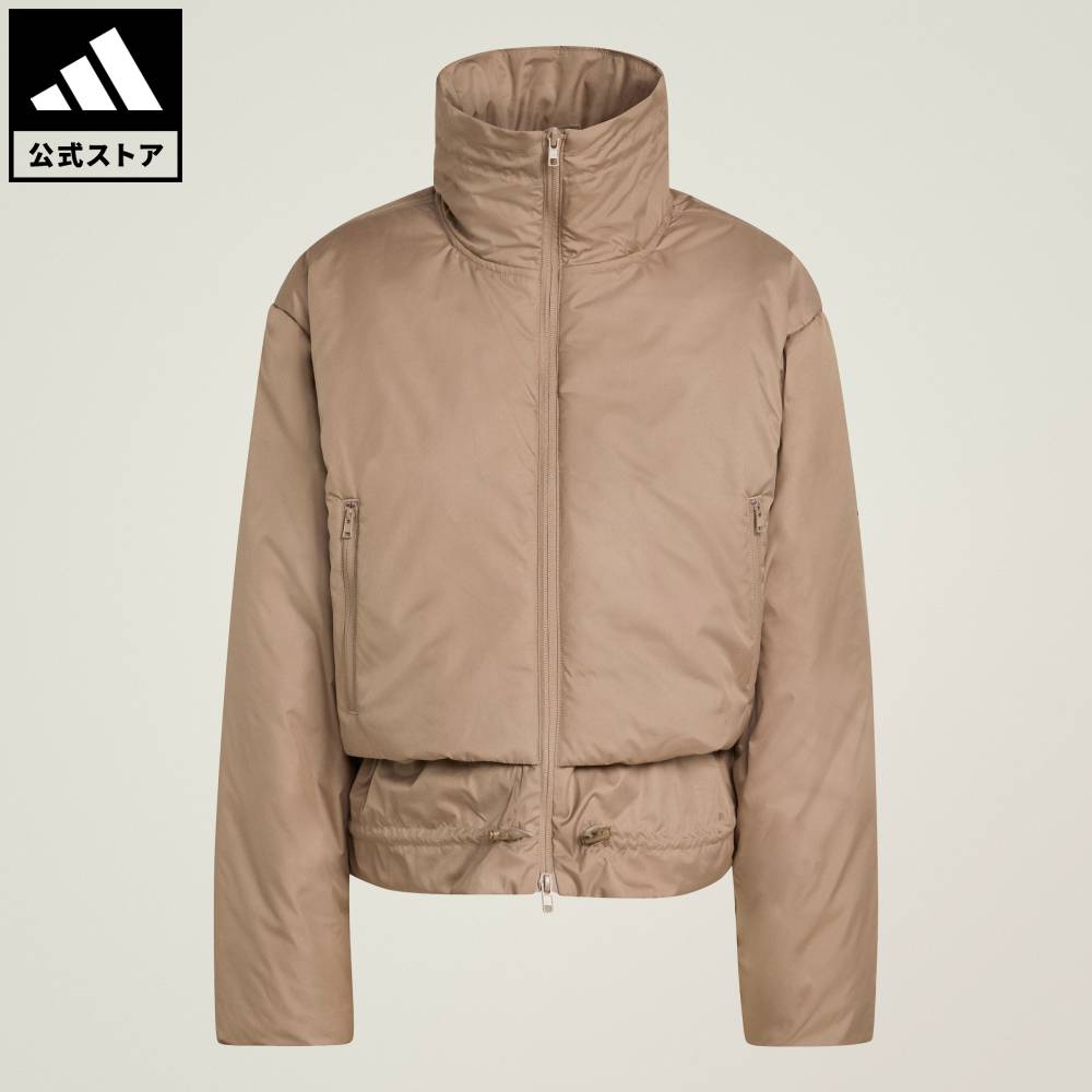 【公式】アディダス adidas 返品可 ライフスタイル adidas by Stella McCartney ライナージャケット アディダス バイ ステラマッカートニー レディース ウェア・服 ジャケット ブラウン KC2017 29,304円