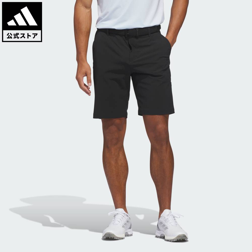 【公式】アディダス adidas 返品可 ゴルフ アルティメット365 9インチ メルトアウェイ ショーツ パフォーマンス メンズ ウェア・服 ショートパンツ・短パン 黒 ブラック KF0366