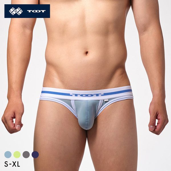 トゥート アンダーヒップ ナイロン カップビキニ メンズ 前閉じ 立体カップ ローライズ TOOT ADIEU 全4色 S-XL