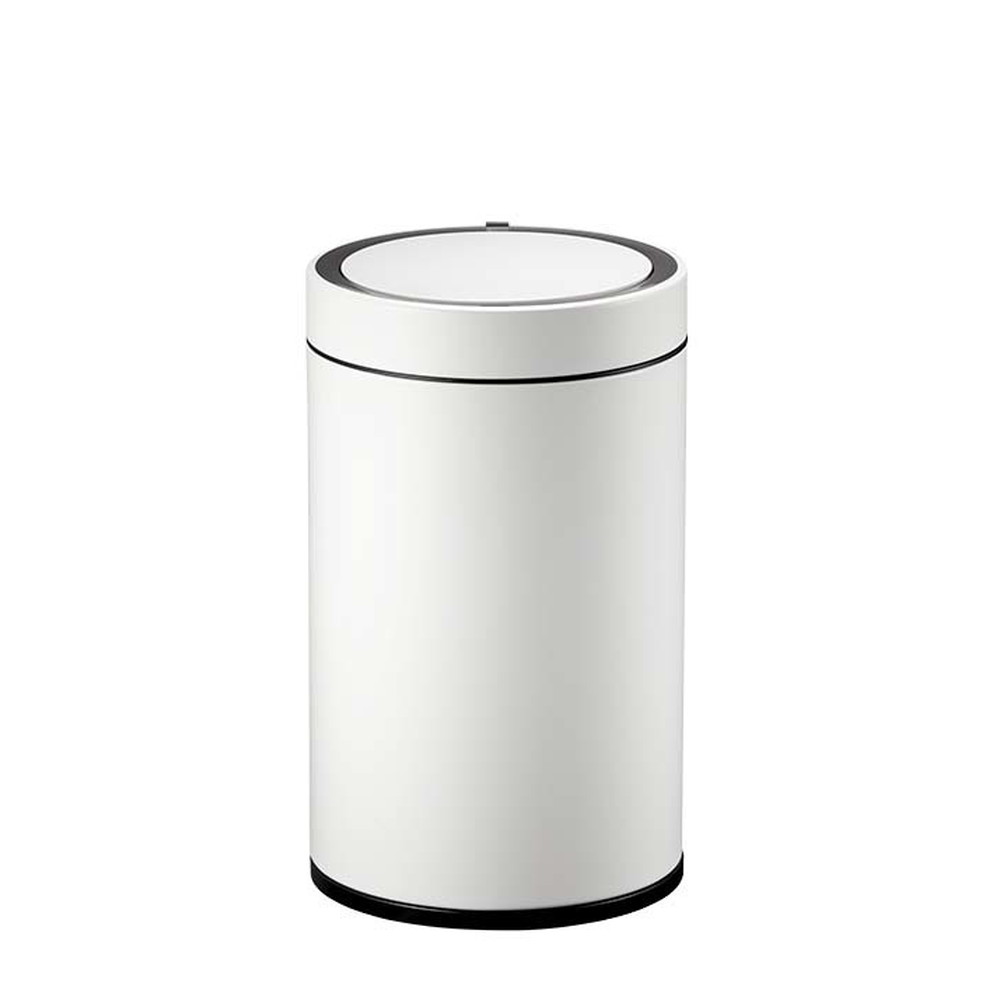 EKO ゴミ箱 12L ドコX センサービン EK9286RO-12L シルバー ホワイト DOCO X SENSOR BIN with OZON GENERATOR｜ADOKASオンライン店